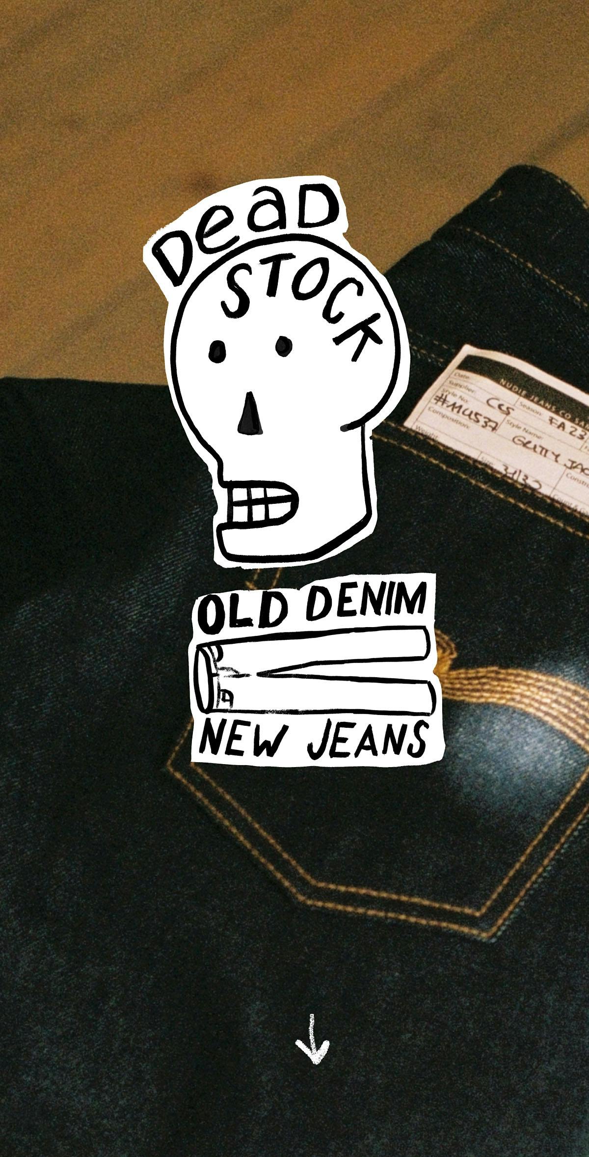 Deadstock Old denim new jeans