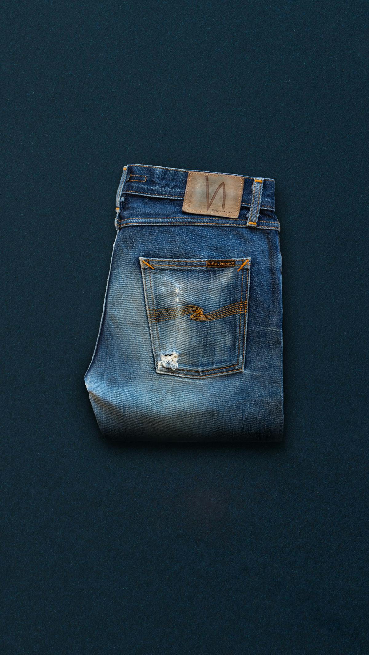 Free repairs forever folded jeans